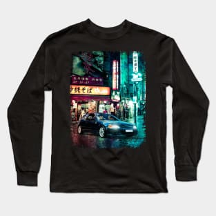 JDM VTI in Osaka Streets Long Sleeve T-Shirt